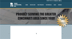 Desktop Screenshot of perrycontractinginc.com